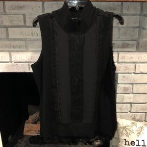 White House/Black Market sweater top.Large. Perfect for the holidays. Never worn